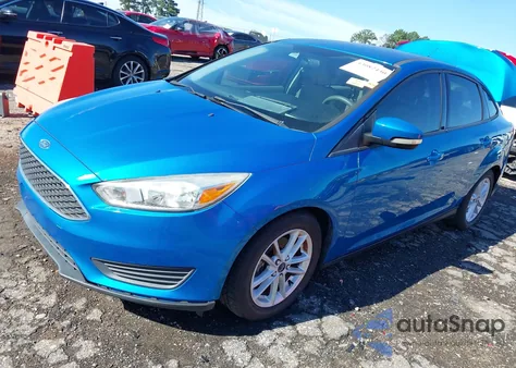 2016 Ford Focus Se z USA, uszkodzony, nr VIN 1FADP3F26GL210639